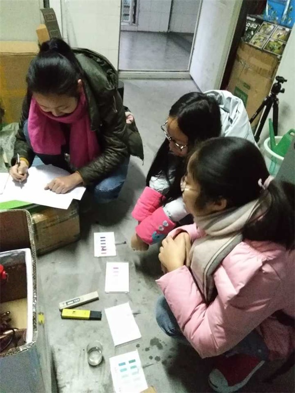 “MyH2O秋冬测水活动”走进成师附小 “MyH2O秋冬测水活动”走进成师附小